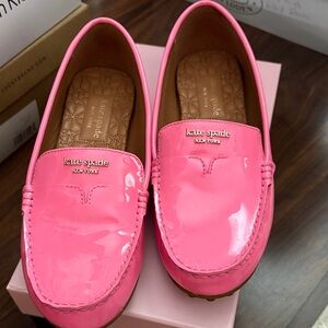 Kate Spade Glossy Pink Flats
